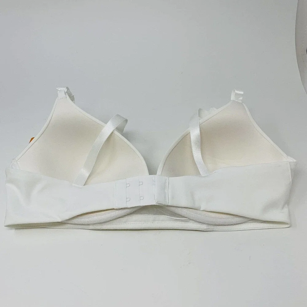 New Warner's Womans Flex Revolution Flexi Wire T-Shirt Bra Sz‎ 34C White NWT